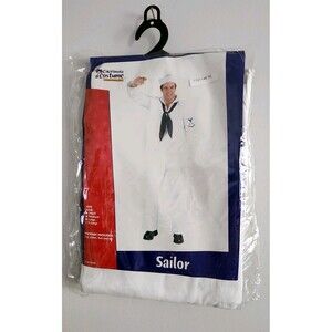California Costume Adult Sailor Costume XL White